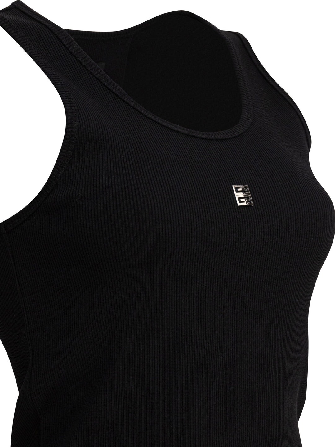 Givenchy Ribbed Tank Top Tops - Black | 02c860887b68e0fd71e14d7f64899b8c427c3f99