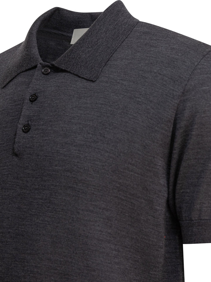 Golden Goose Merino Wool Polo Shirt Polo shirts - Grey | de579d56f9d91832a4136ac5eccdadff4e93799a