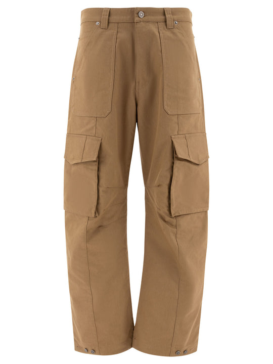 Cargo Trousers Beige