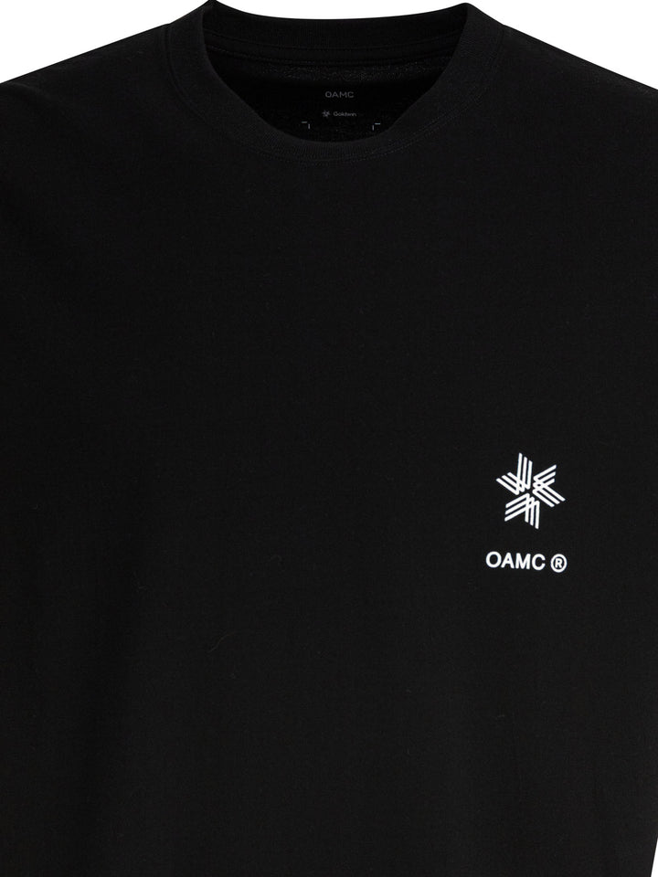 Goldwin Oamc Goldwin T-shirts - Black | a25d4af7f09f3b83c37f4cc3aa242bff9c3bb2cb