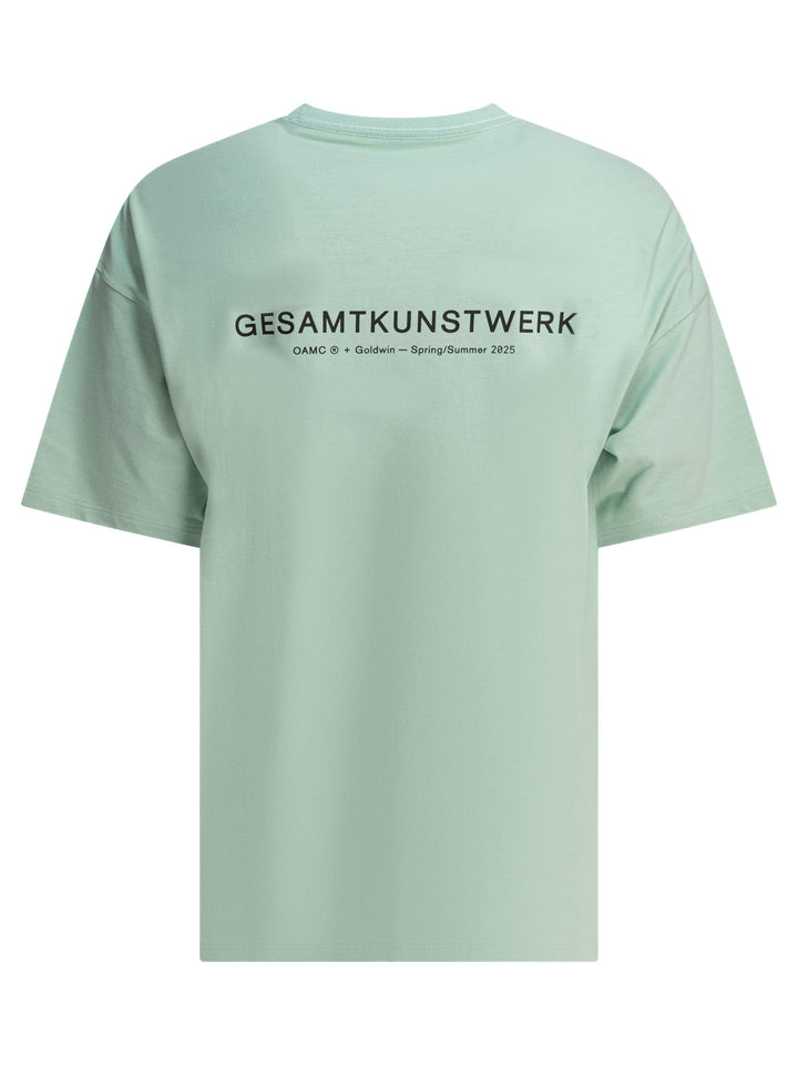Goldwin Oamc Goldwin T-shirts - Green | f2799ba06e54439f9a18e5977e9bc77e6beb8e53