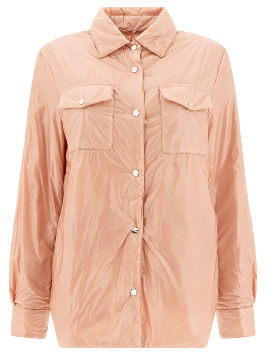 Nylon Overshirt Jacket Jackets And Coats Pink