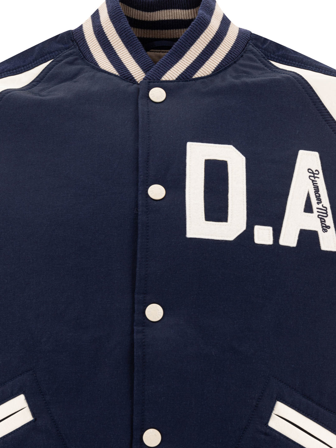 Human Made Vintage Style Bomber Jacket Jackets and Coats - Blue | 94731aa262f2e5e9473f8c533d406406b5b34b65