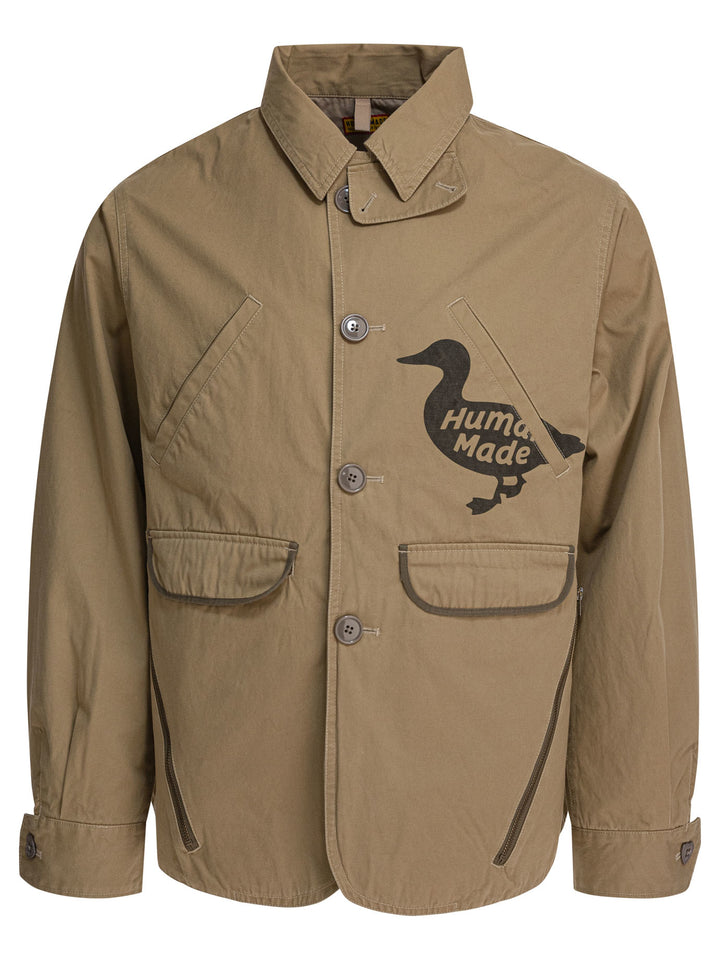 Human Made Hunting Jackets and Coats - Beige | 82f921d23afcdac12b0af438482e06f0dc0764fe
