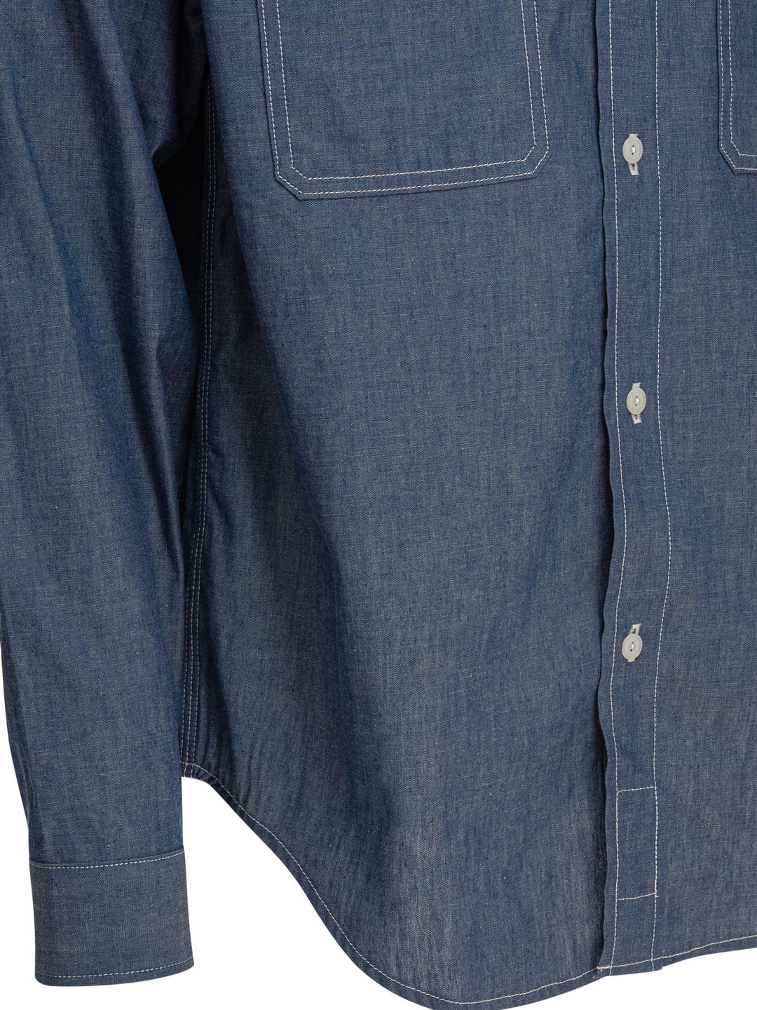 Human Made Chambray Shirt Shirts - Blue | 9195a4747e6c68bfa561746288153e4e6eef179d