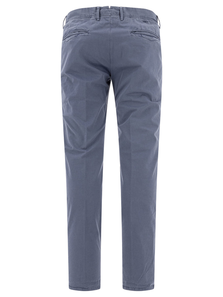 Incotex Slacks  Trousers - Purple | 6381c8fdcdb146b4fefedc18da29d987bcddf0b5