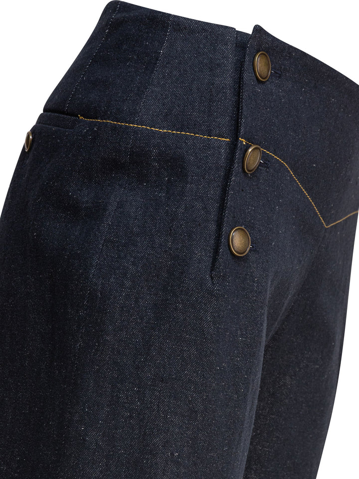 Ines De La Fressange  Trousers - Blue | fd8d8bd993bf4157df9dbdb735ce80c061210afe