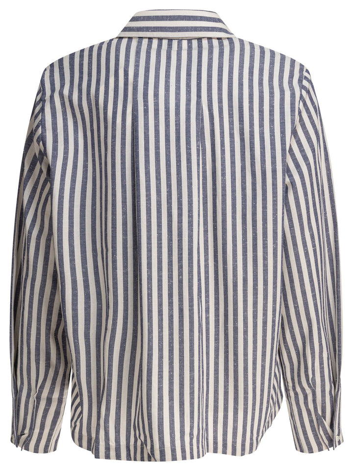 Ines De La Fressange  Shirts - Blue | 097d3daab25df8578291b6e78487711ae1b4f806