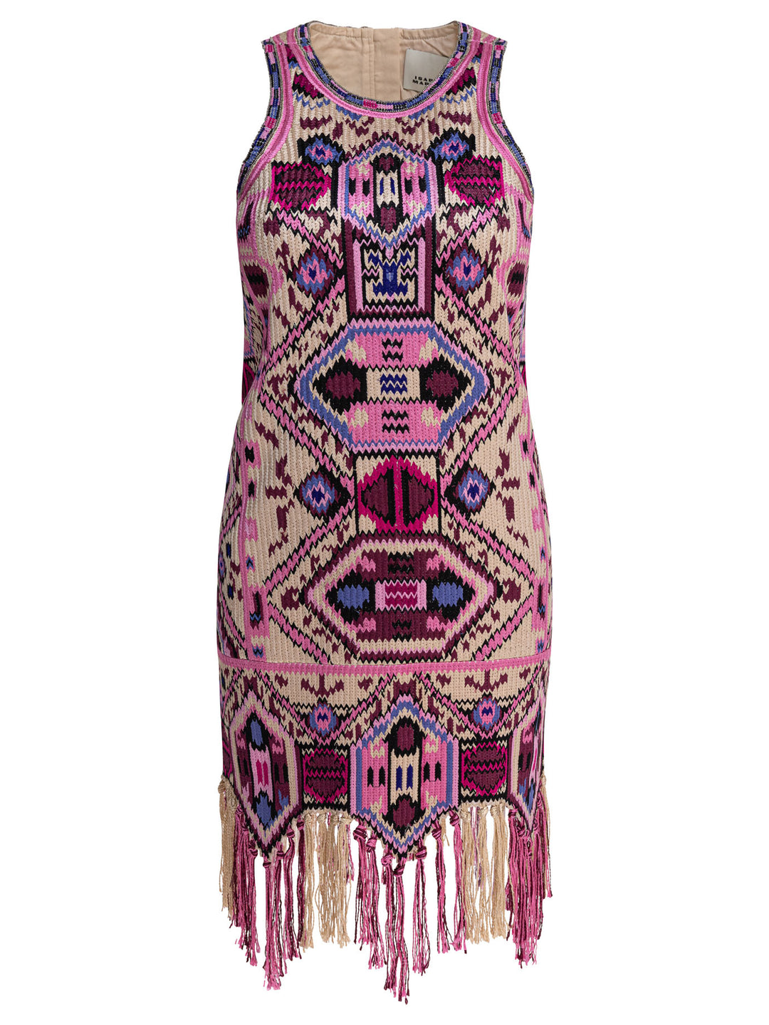 Isabel Marant Embroidered Dress With Bangs Dresses - Pink | ff6caafa7c9cc73888b92d10d5797f50f92c7203