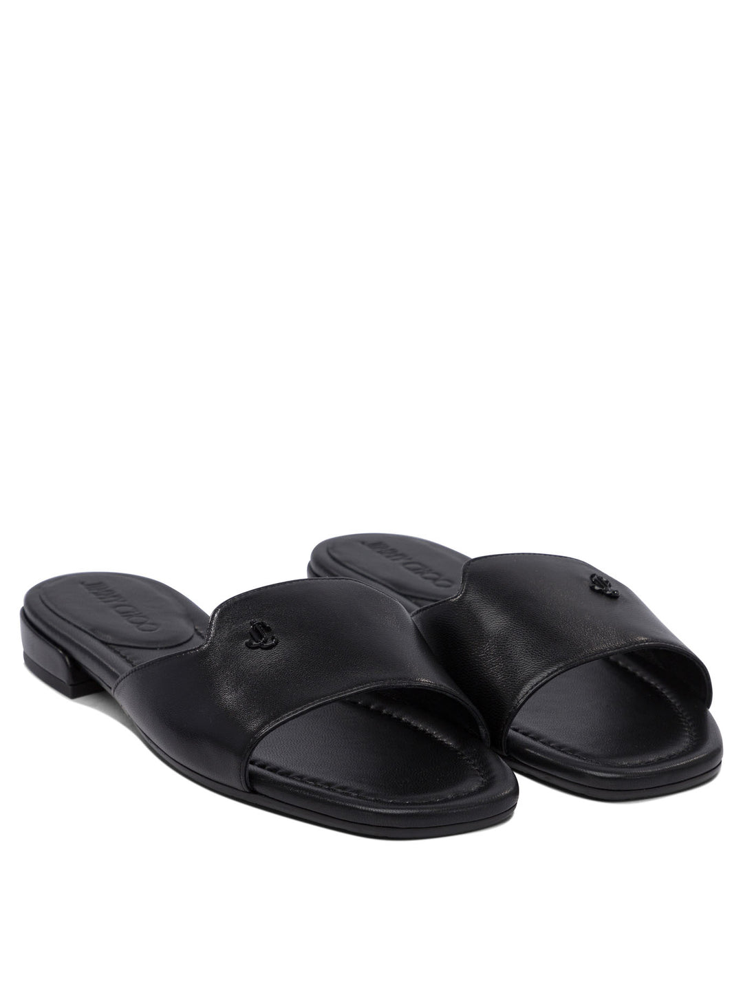 Jimmy Choo Dina Sandals - Black | 72a604da4f89c5d6ce3ea93860801b9d723eabe3