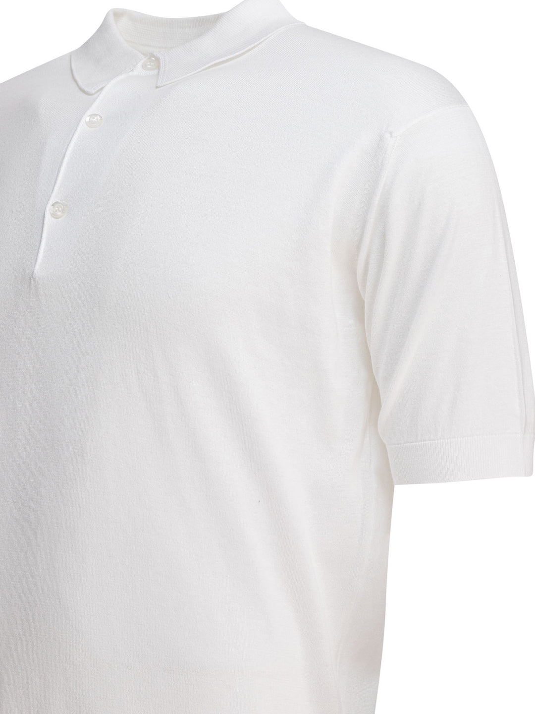 John Smedley Adrian Polo shirts - White | c2f6e9d206a736fa6629970bb8c72fc991e5c5f3