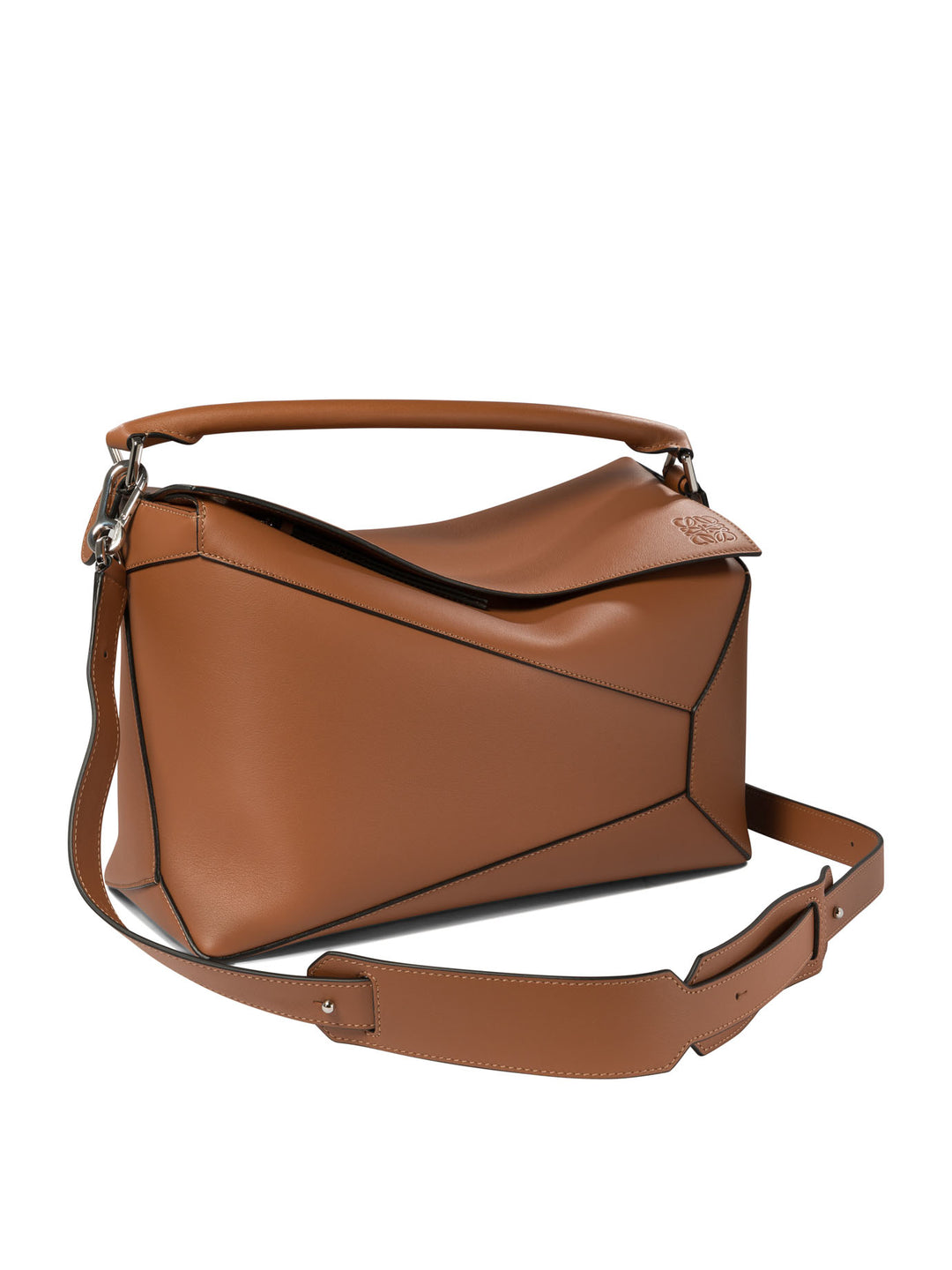 Loewe Puzzle Edge New Large Handbags - Brown | ae5ed43a37ca9bc428082ab6ba06ac356eb55588