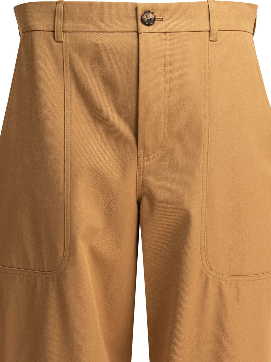 Loewe Cotton And Silk Cargo Trousers - Beige | ee16f92db9d34a52d59038a708bfce6d7c4d125d
