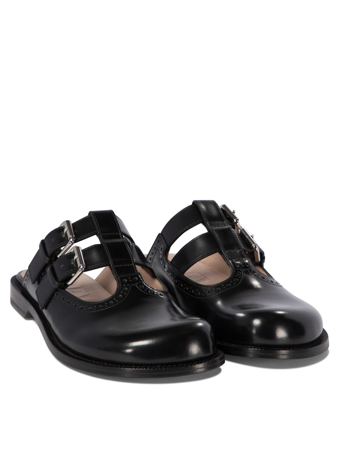 Loewe Mary Jane Campo Loafers & Slippers - Black | 9c77d3cbdac7e21ee7ee900bde0ea5ab9f550882