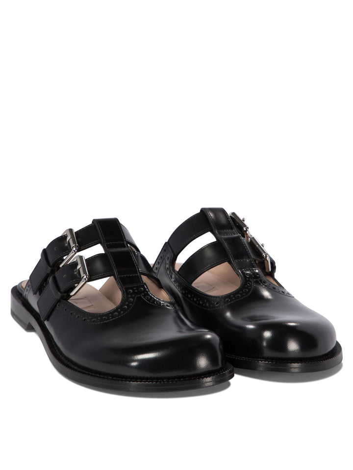 Loewe Mary Jane Campo Loafers & Slippers - Black | 9c77d3cbdac7e21ee7ee900bde0ea5ab9f550882