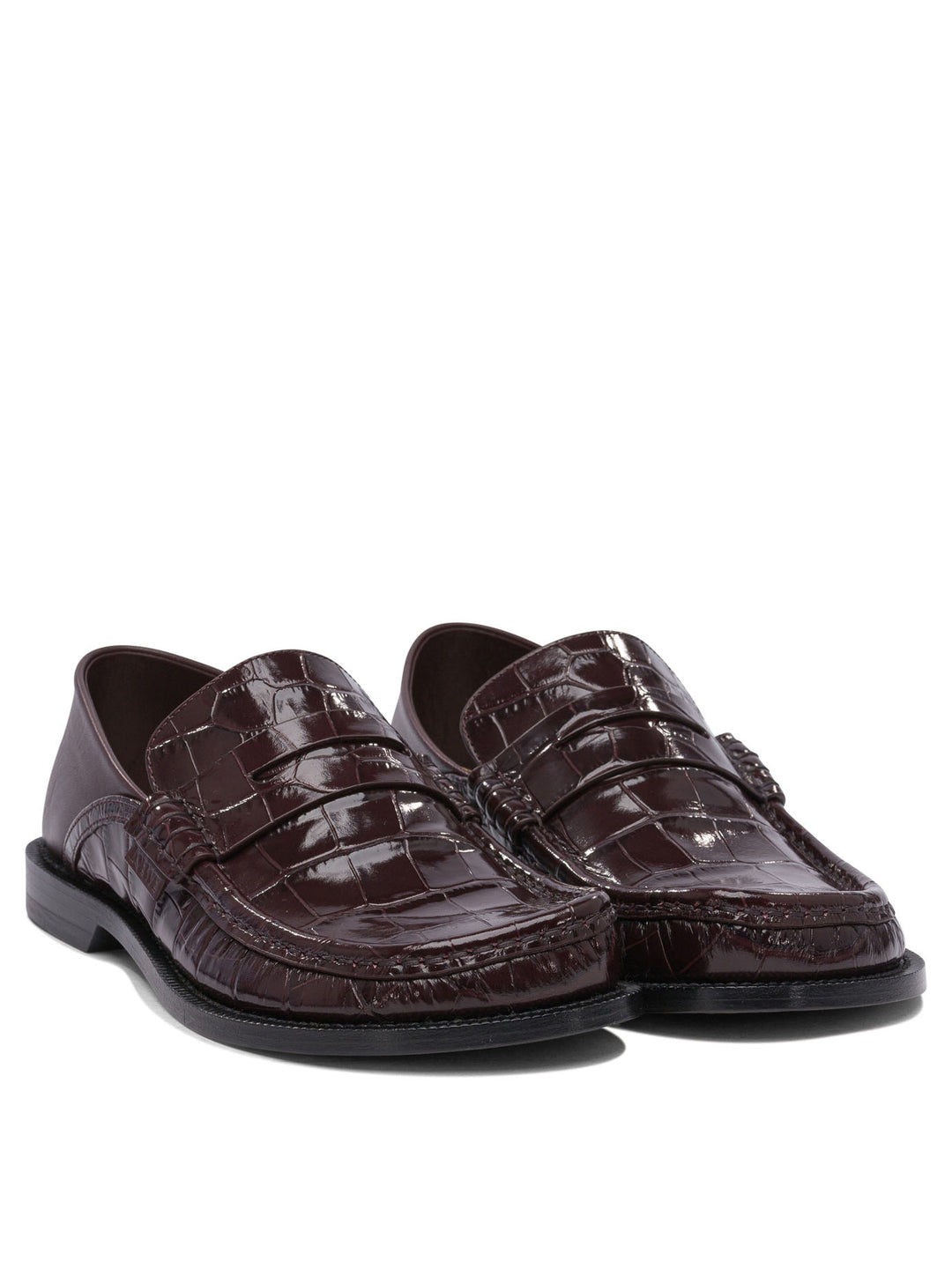 Loewe Campo Loafers & Slippers - Bordeaux | c874d3f349f0de1d85885dfb969d58367dbcacff