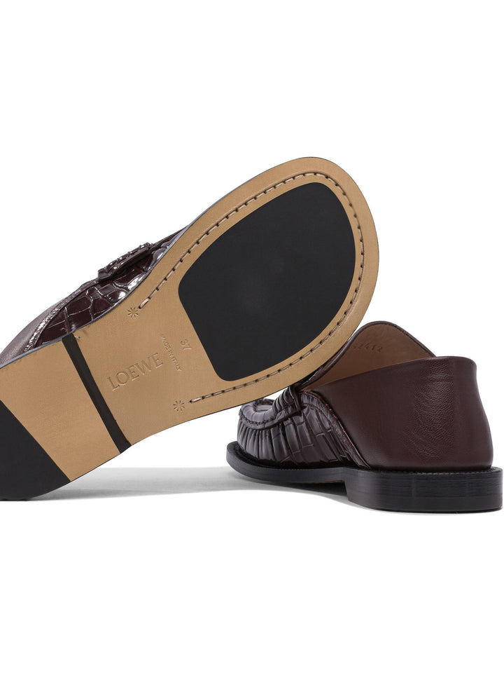 Loewe Campo Loafers & Slippers - Bordeaux | f571241bfad6dade5a38fca69be4fe4c7604f9b5