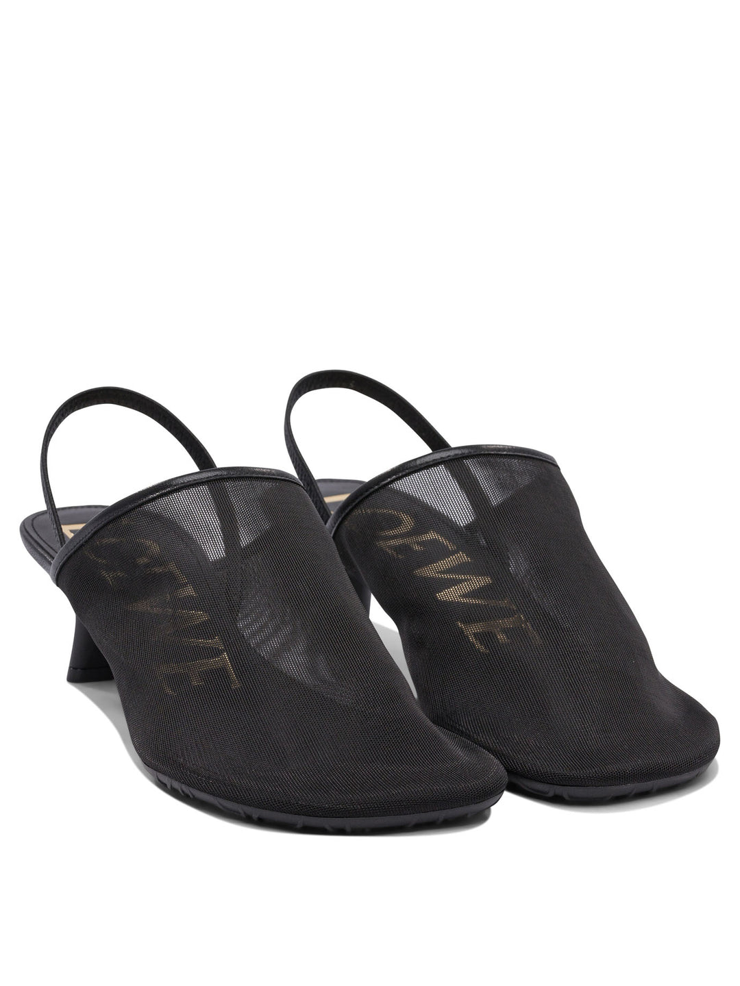 Loewe Petal Heeled shoes - Black | 3a20be32825d3be12a00c5a61a02369ec5acfa26