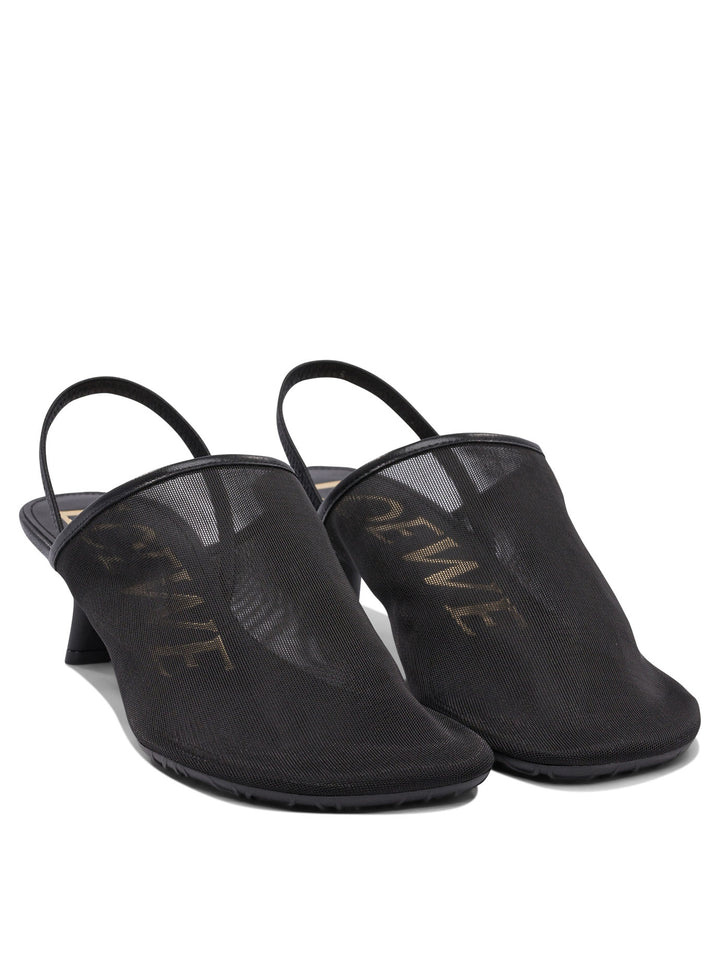 Loewe Petal Heeled shoes - Black | 3a20be32825d3be12a00c5a61a02369ec5acfa26