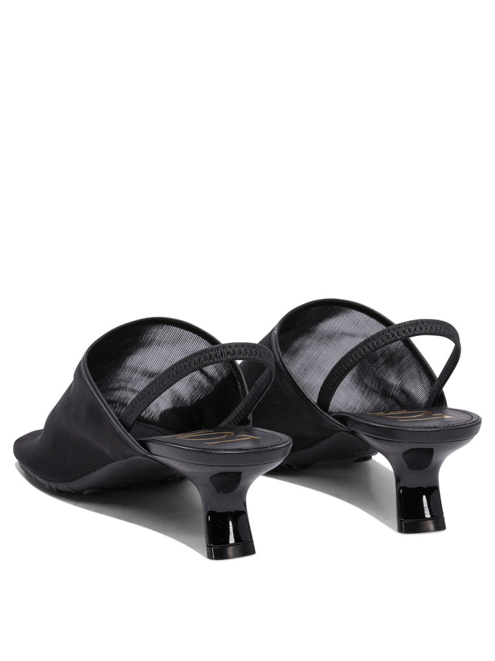 Loewe Petal Heeled shoes - Black | 568d1154b755d93deb86729de6863e07de4e22df