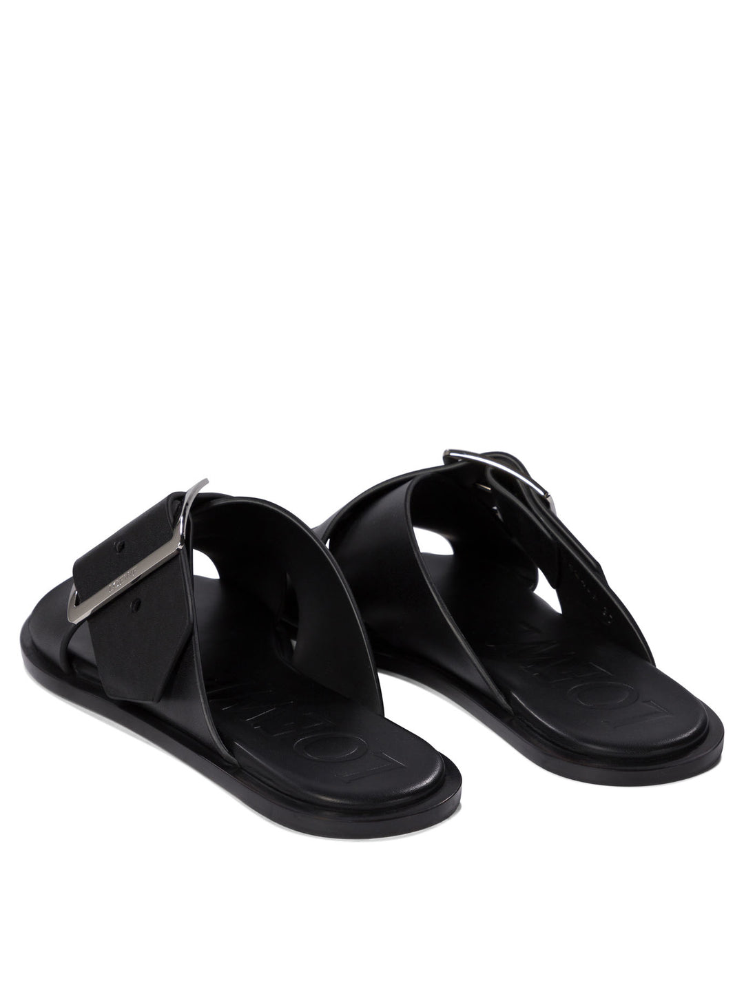 Loewe Petal Belt Sandals - Black | a9c12b74bc3c5ee4f3576b6d64591dd1bd2e678b