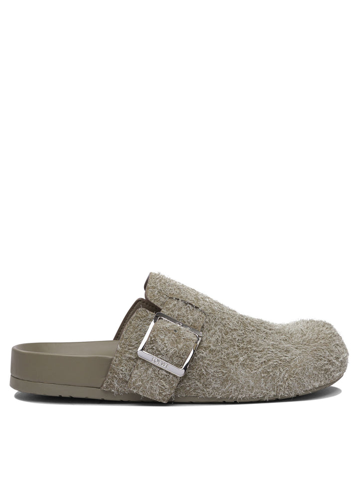 Loewe Ease Buckle Loafers & Slippers - Green | 4389911135f44f95fd0ce1ab8a6e71370512181a