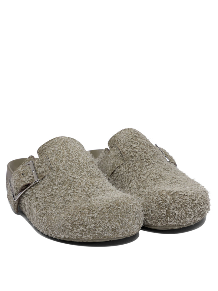 Loewe Ease Buckle Loafers & Slippers - Green | 663eb30547f8a42d8c1e3c7220df6c7c9f73cbd6