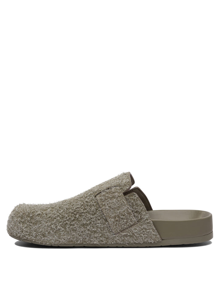 Loewe Ease Buckle Loafers & Slippers - Green | 39428cde2dc91fee56547350c927a3ad7865fade