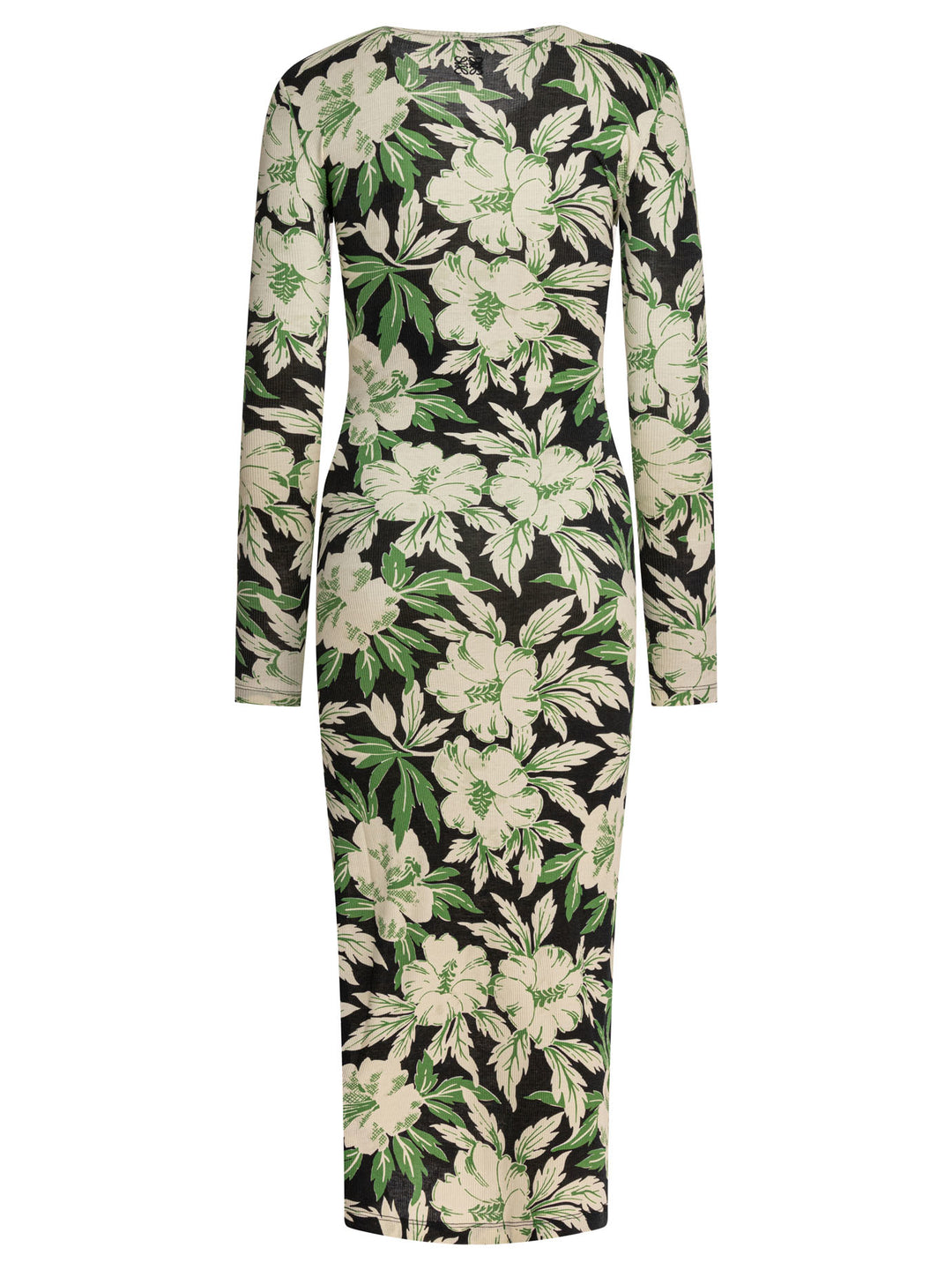 Loewe Floral Dress Dresses - Green | e77f67abb38c703988a52bc3e588e6b45b3dd8be