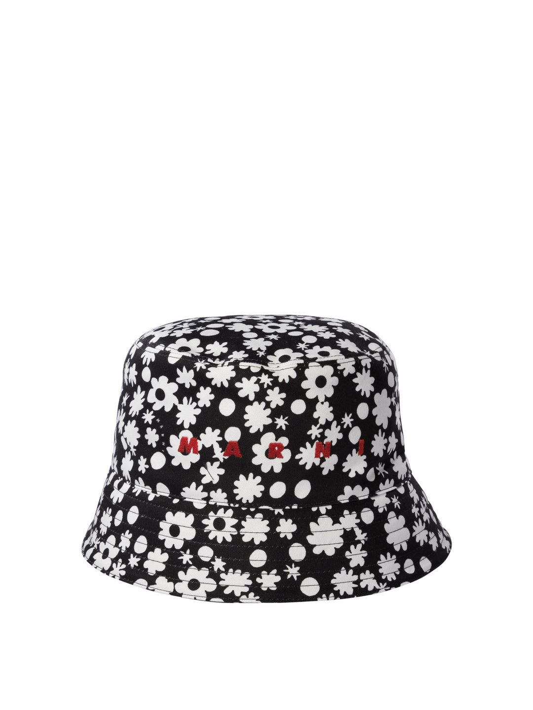 Marni Cotton Bucket Hat Hats - Black | ac0cabcacd2425904e2dac4b687674df2530fbfc