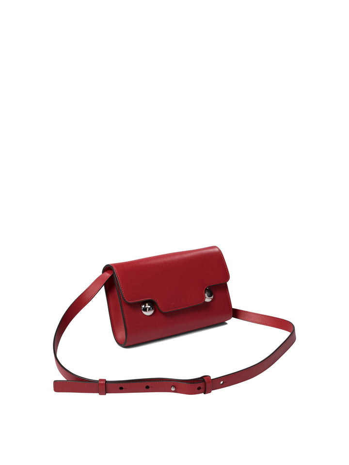 Marni Trunkaroo Crossbody Bags - Red | ca133e106afb0a3d82d112d35fb39d005f2eb330