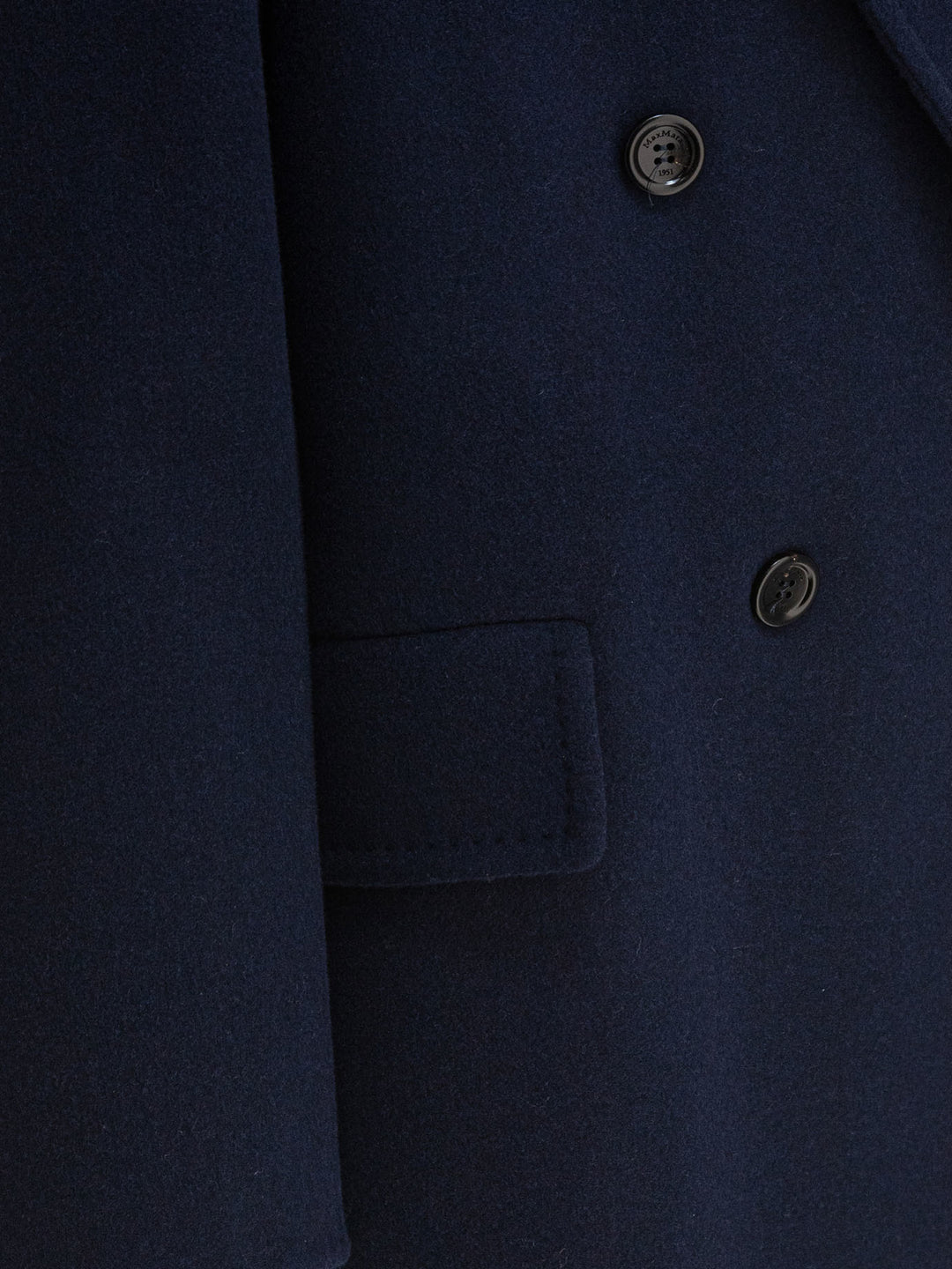 Max Mara Albania 1234 Jackets and Coats - Blue | 527c02f910255ccdc48fa30539e0ed3155ebafb3