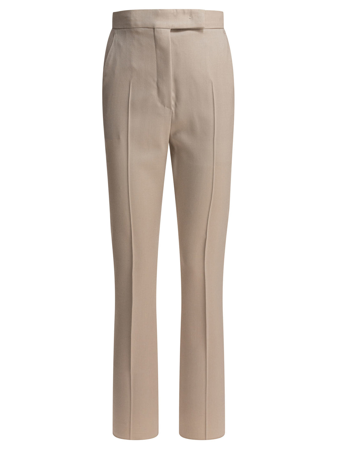 Max Mara Straight-Leg Trousers - Beige | 4086af8c545e8907a74e951ddb06ff6e0123dc6e