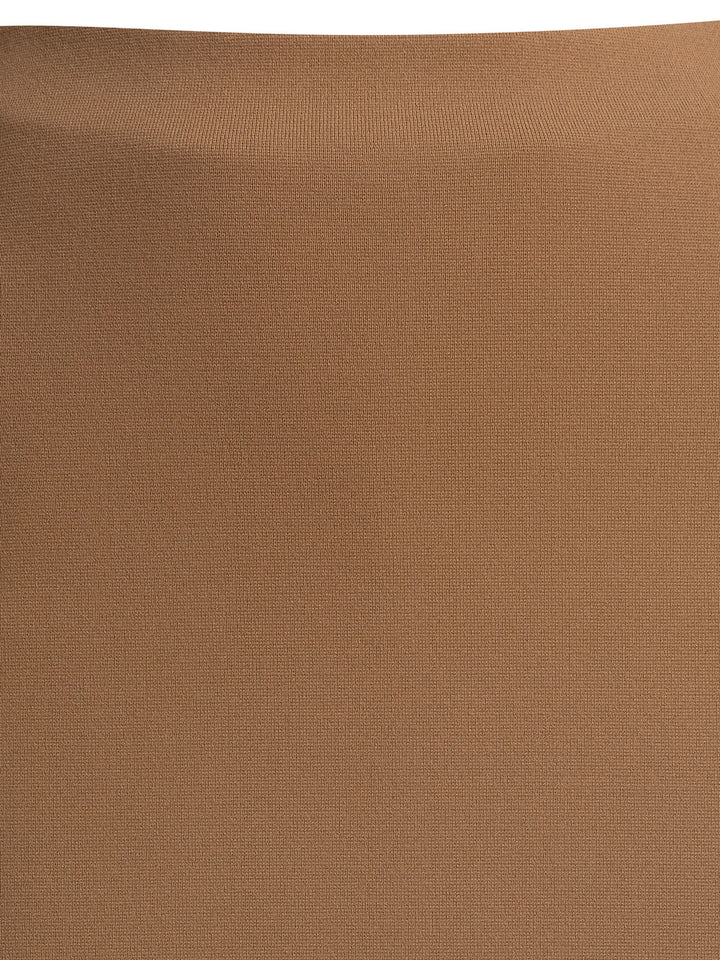 Max Mara Viscose Crepe Skirt Skirts - Brown | e0f36ac8c5fb903f3dc2182eea784c69953b23a6