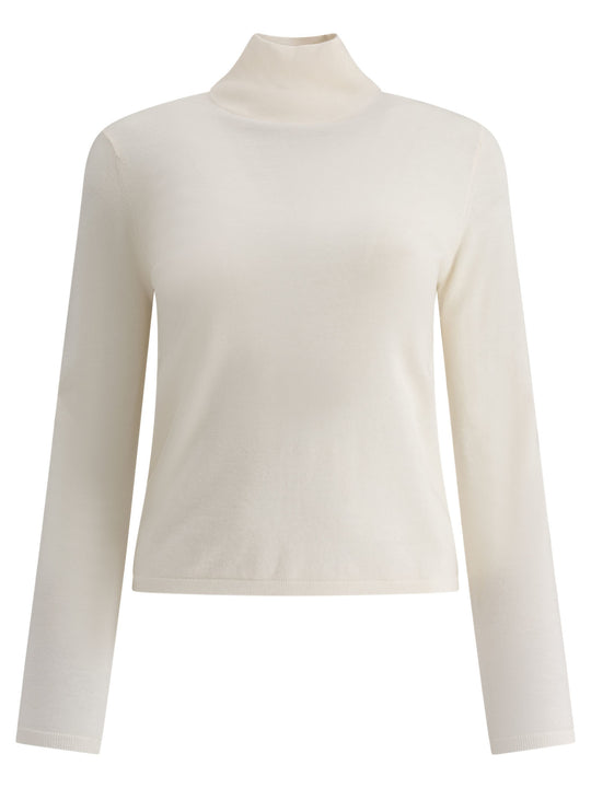 Cashmere Turtleneck Knitwear White