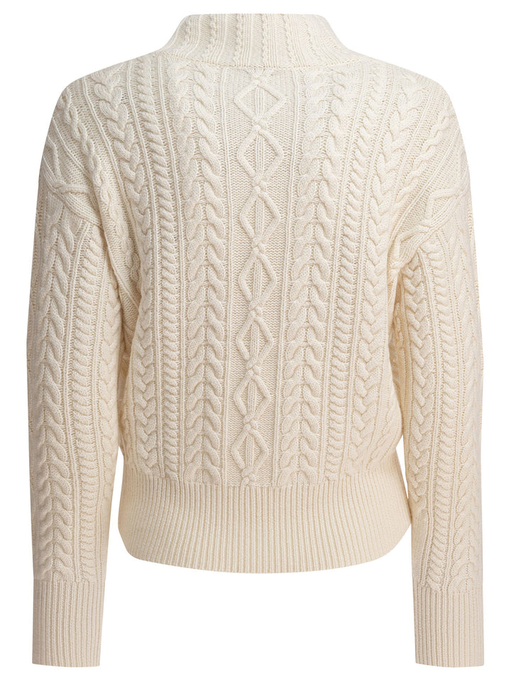 Max Mara Wool And Cashmere Sweater Knitwear - White | e53a0ef0e785c49fe51fbb9737ed417137bf4968