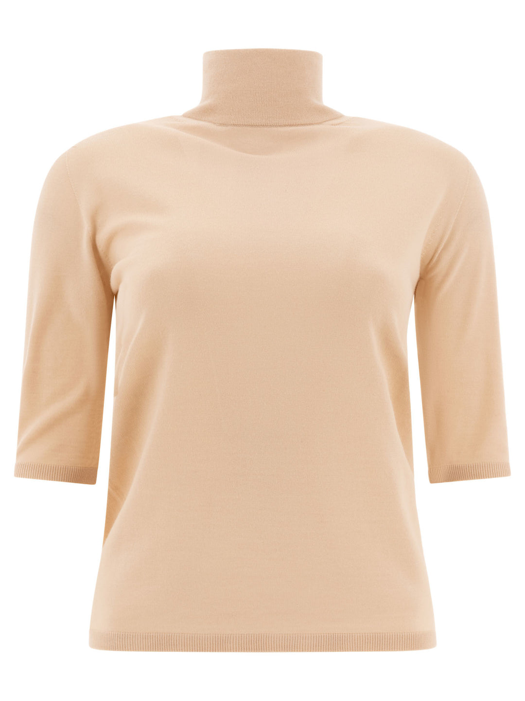 Max Mara Wool Turtleneck Knitwear - Beige | a3a04c979d5de4b336b10ff14af3f3acb856b4e4