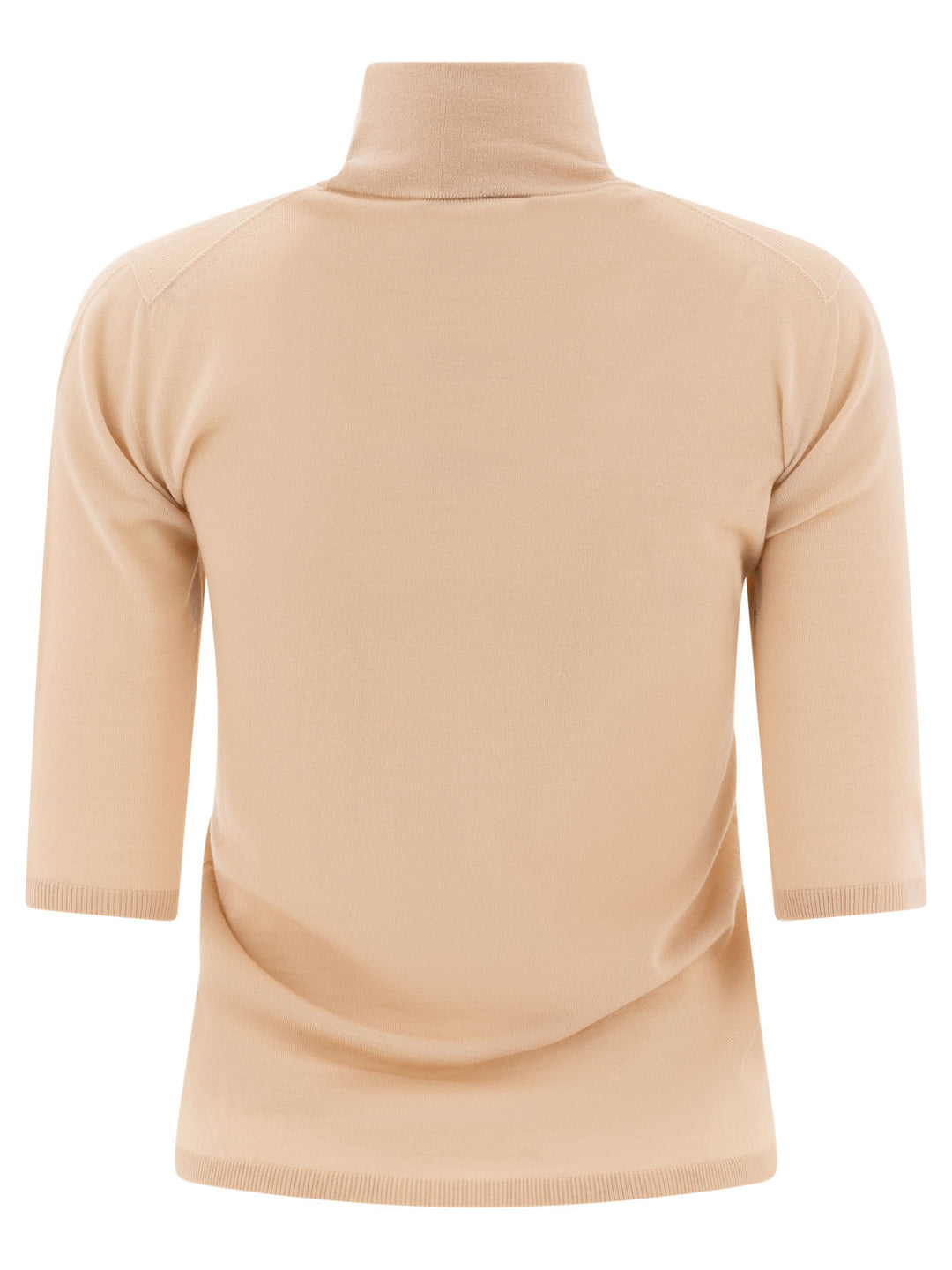 Max Mara Wool Turtleneck Knitwear - Beige | 01cf7ca13c1bfce8fb35ab0e2684259026646bda