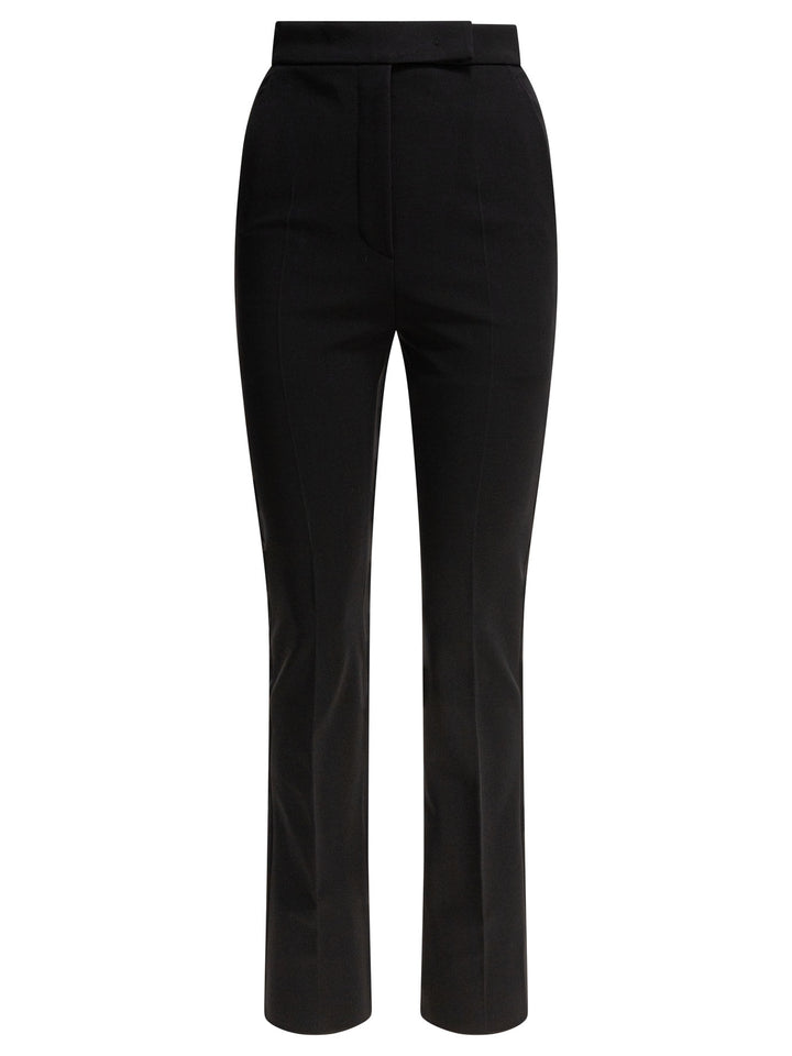 Max Mara Straight-Leg Trousers - Black | 9bcc51ef6077f0807143a485d0430977b3d519c5