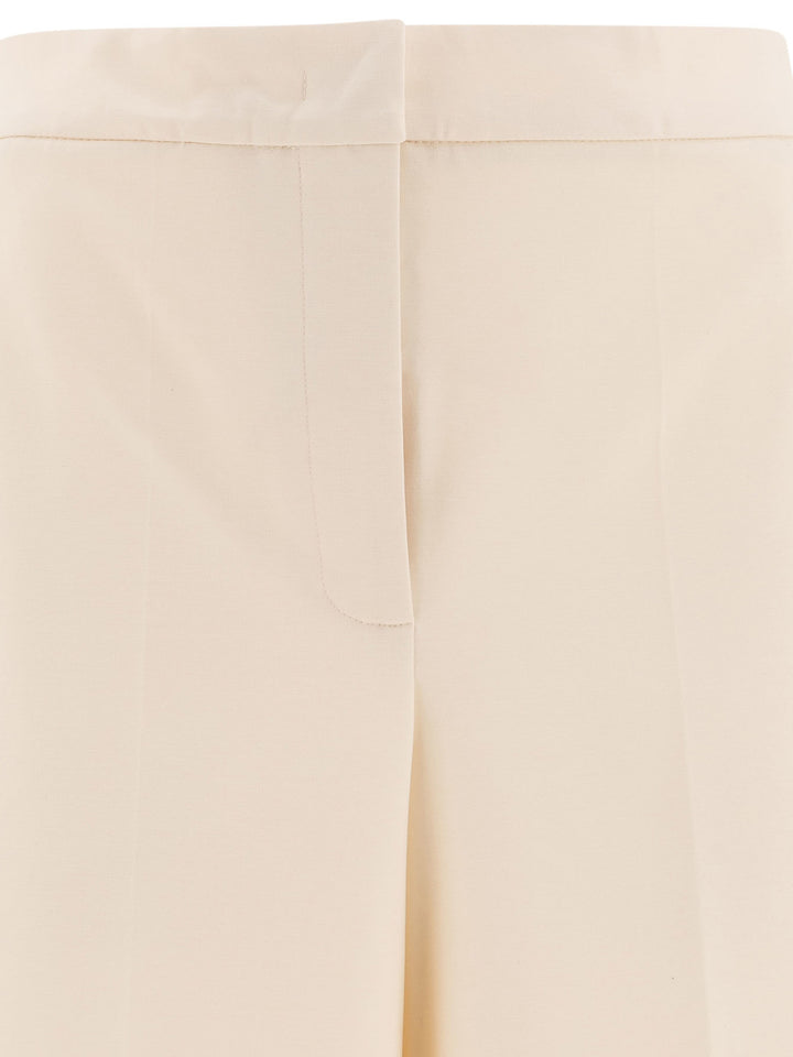 Max Mara Straight-Leg Trousers - White | ed660a7d45c3780cc8eabee1030620a95c6e4e4e