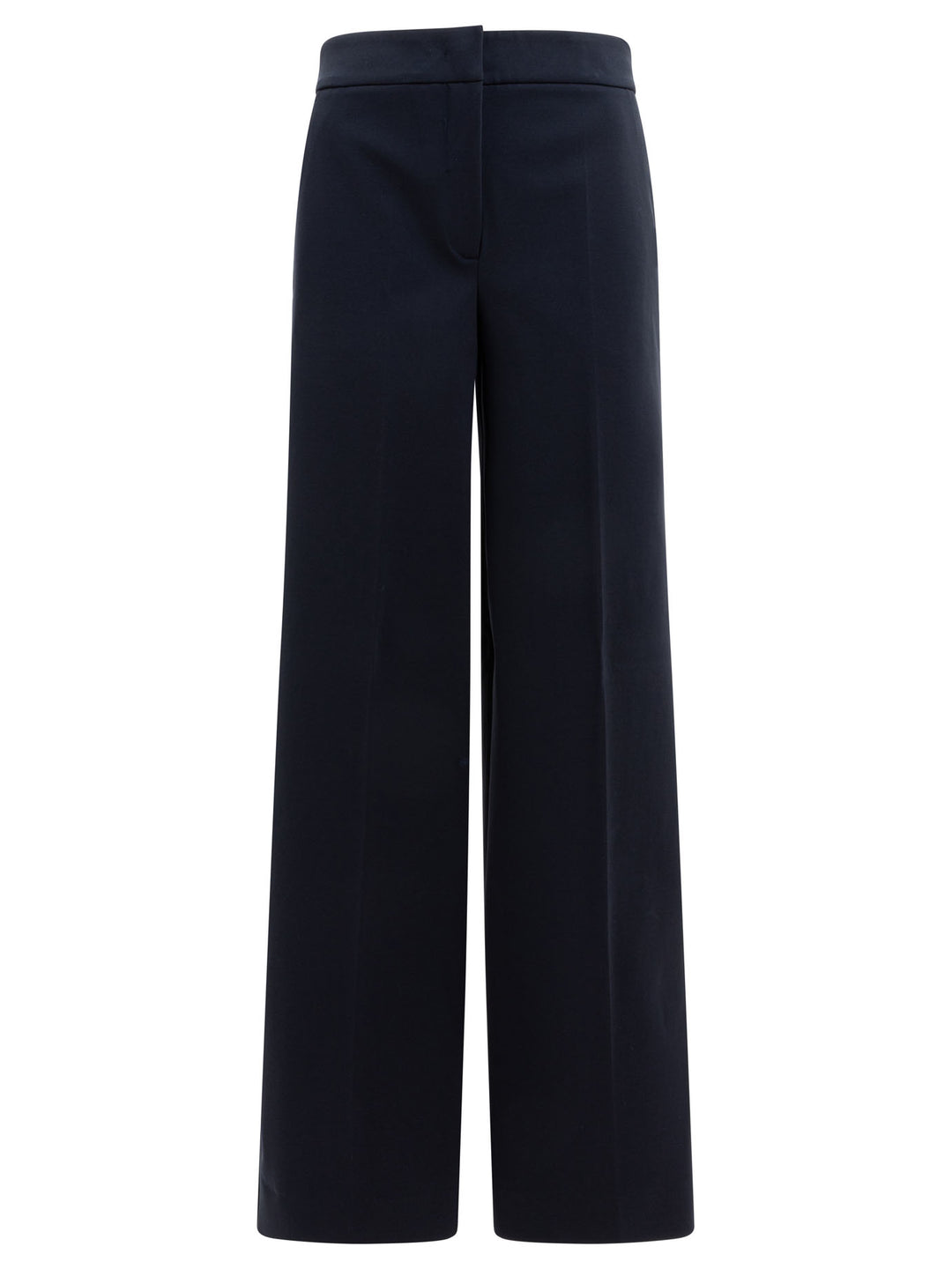 Max Mara Straight-Leg Trousers - Blue | c62a7922be1063d1ef8538ad6cb0e59a50fa0ab4