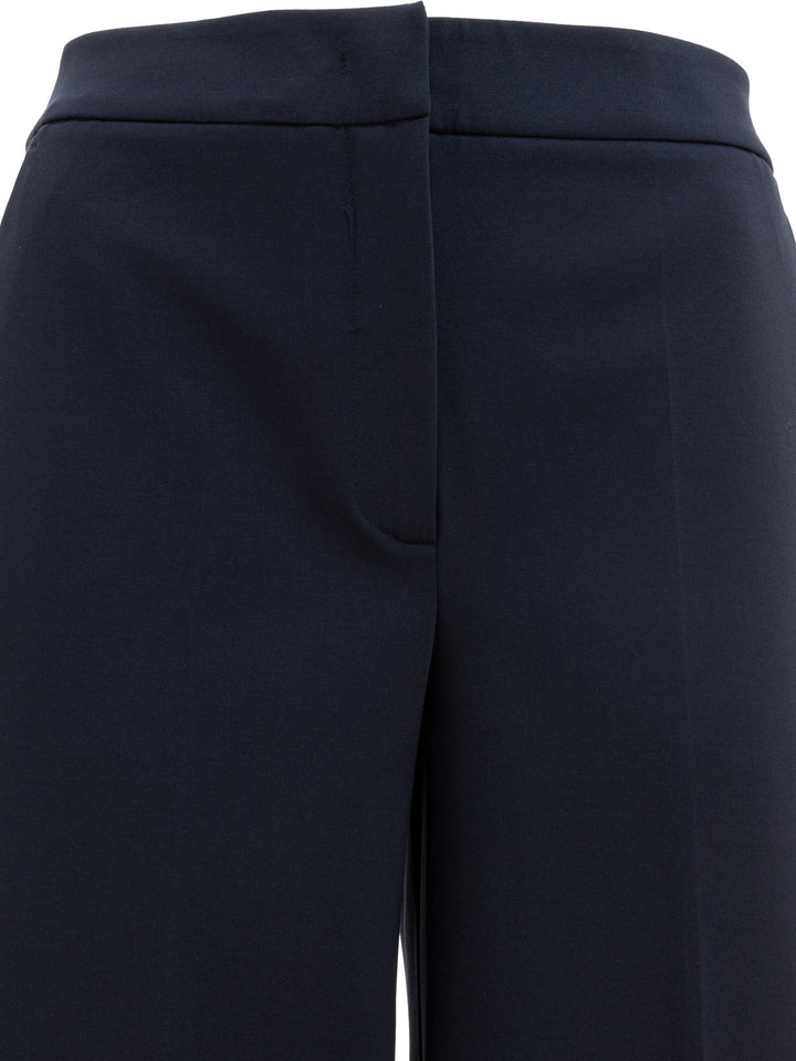 Max Mara Straight-Leg Trousers - Blue | 496d3b5b676c78c55d0238c996433af4055642d7
