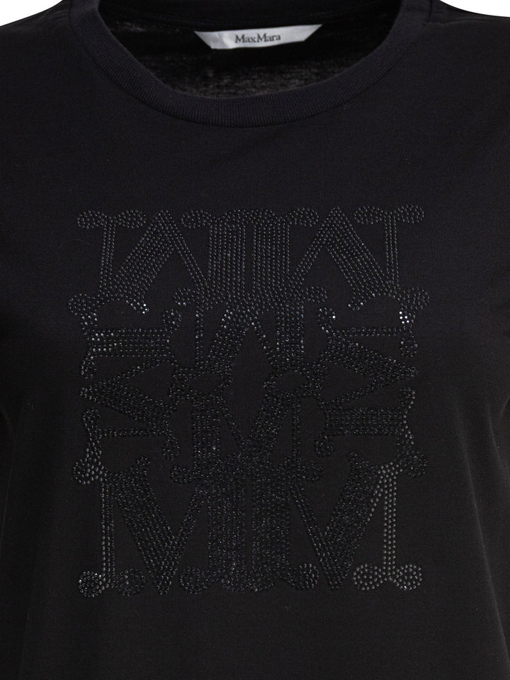 Max Mara Maxmarabesque T-shirts - Black | c63fda147d217fa854048b68961551726e68accd