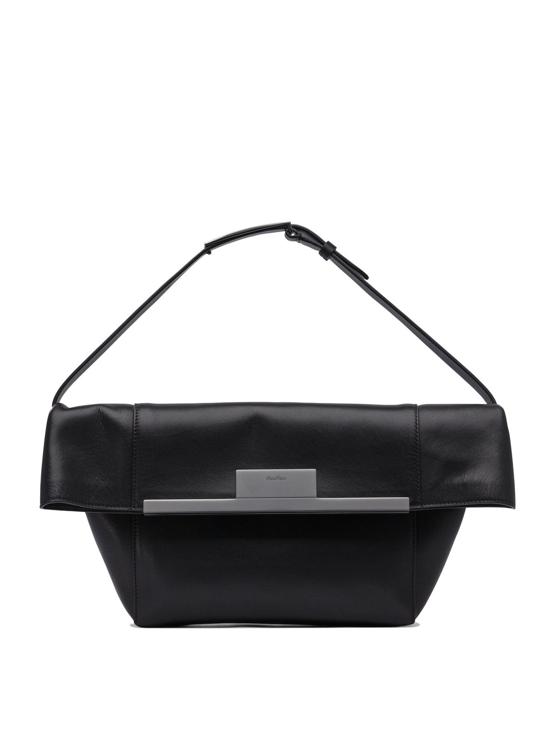Max Mara Clasp Shoulder Bags - Black | a35ea478ef1237083db68c8e2b40722f4bfb0994