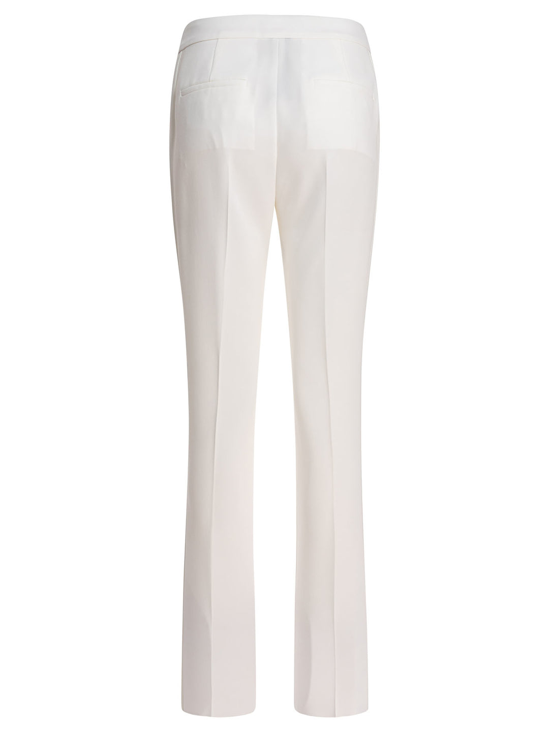 Max Mara Pianoforte  Trousers - White | bd3692d704cb0fa43ffbe63d624bd125bc47ee10