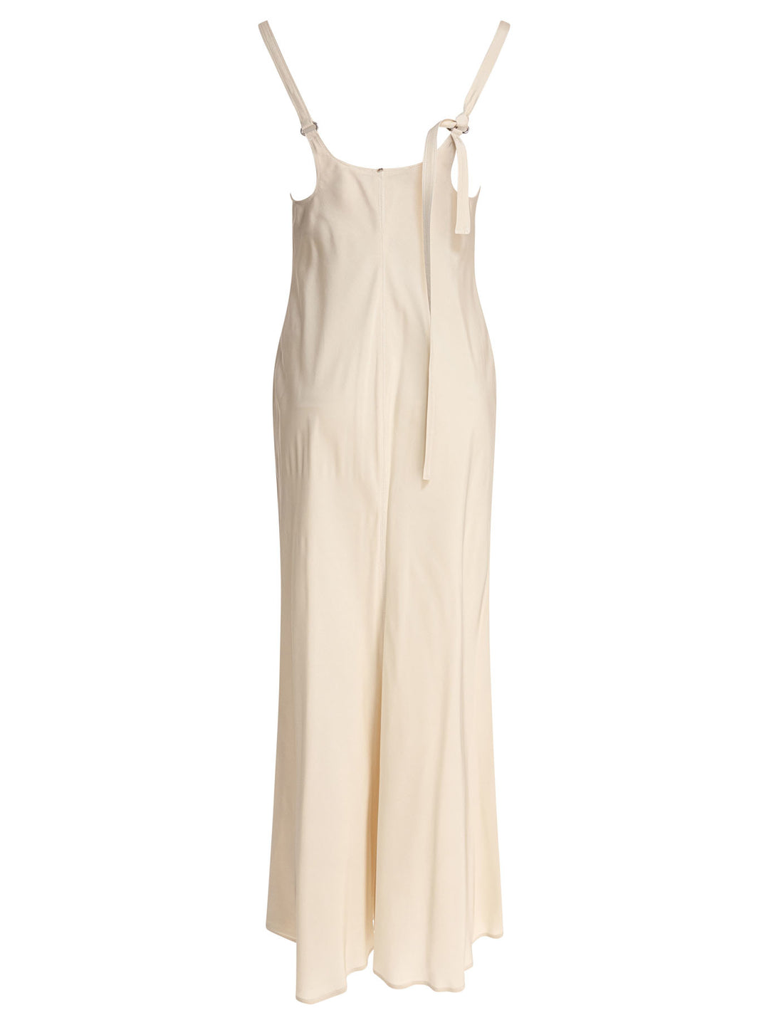 Max Mara Sportmax Long Flared Dress Dresses - Beige | 1fe0402e54626cd7d2e294d0ad8fc258351865e8
