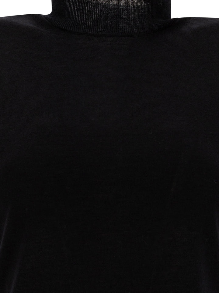 Max Mara Sportmax Cotton Sleeveless Top Tops - Black | 812c0b97270c24b094e752f74fc3c3a46ec0917f