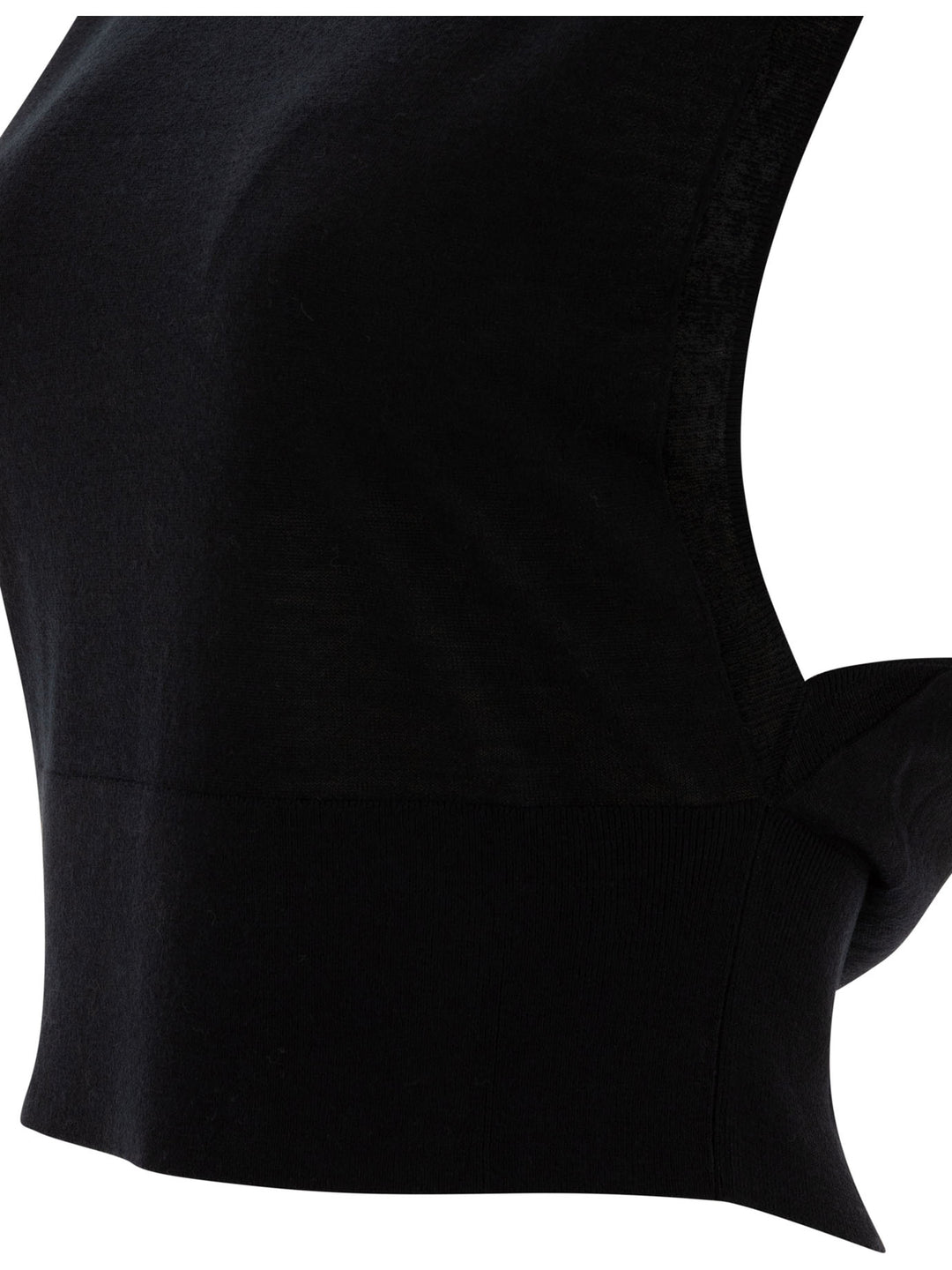 Max Mara Sportmax Cotton Sleeveless Top Tops - Black | b44d83b8261d8351607bbe4cbdcd471f2758d95f