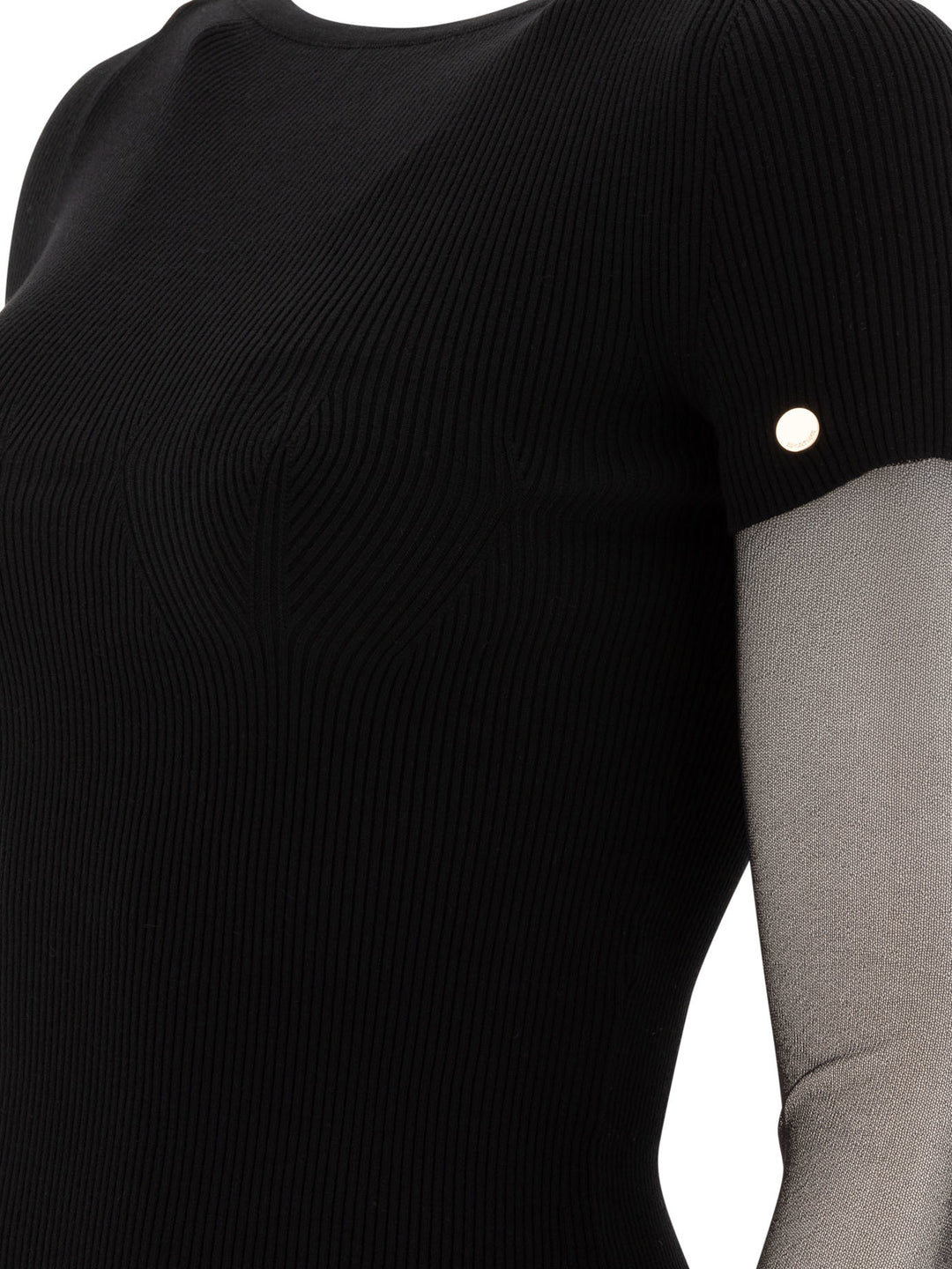 Max Mara Sportmax Crew-Neck T-Shirt T-shirts - Black | 5aaf6e22f22665bd696da9e45f4a3262d1a4b692