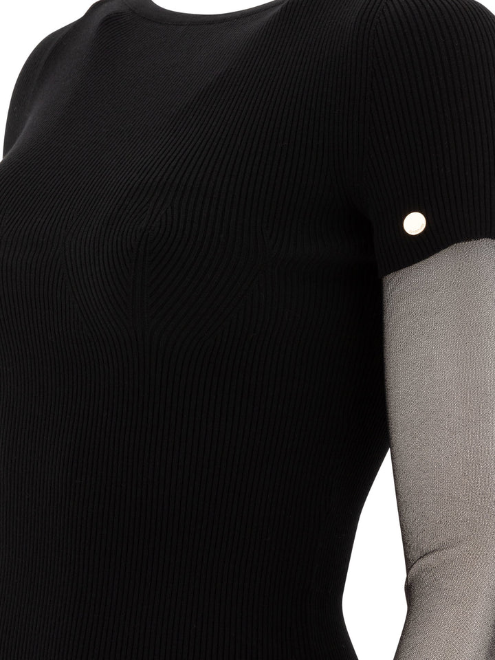 Max Mara Sportmax Crew-Neck T-Shirt T-shirts - Black | 5aaf6e22f22665bd696da9e45f4a3262d1a4b692